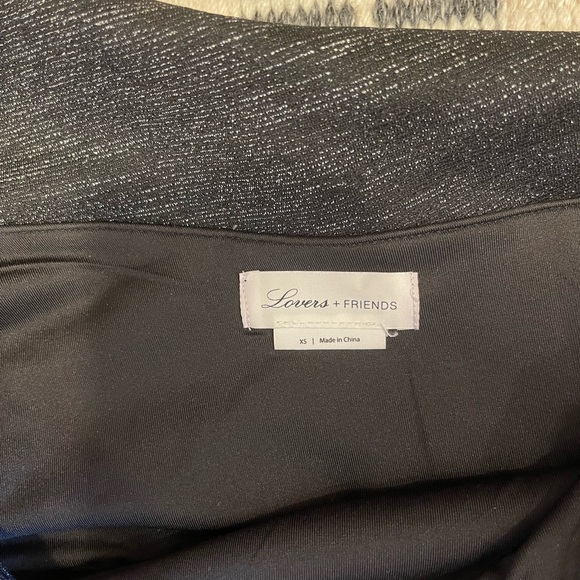 Lovers + Friends short mini dress off the shoulder size XS - Picture 2 of 3